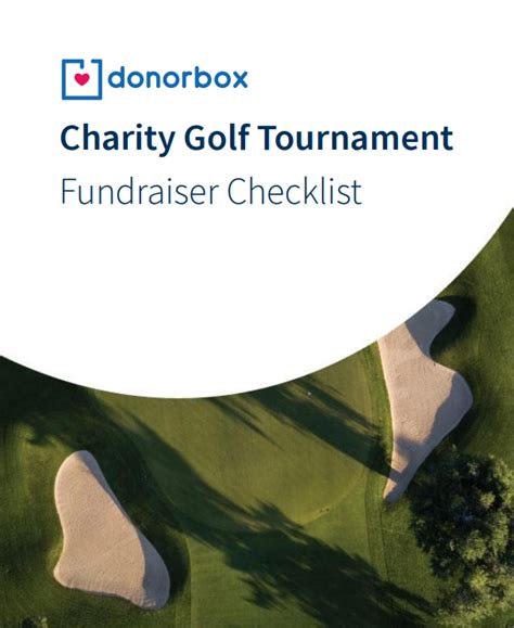 how to organize golf tournament fundraiser|The Ultimate Golf Fundraising Checklist: A Hole.